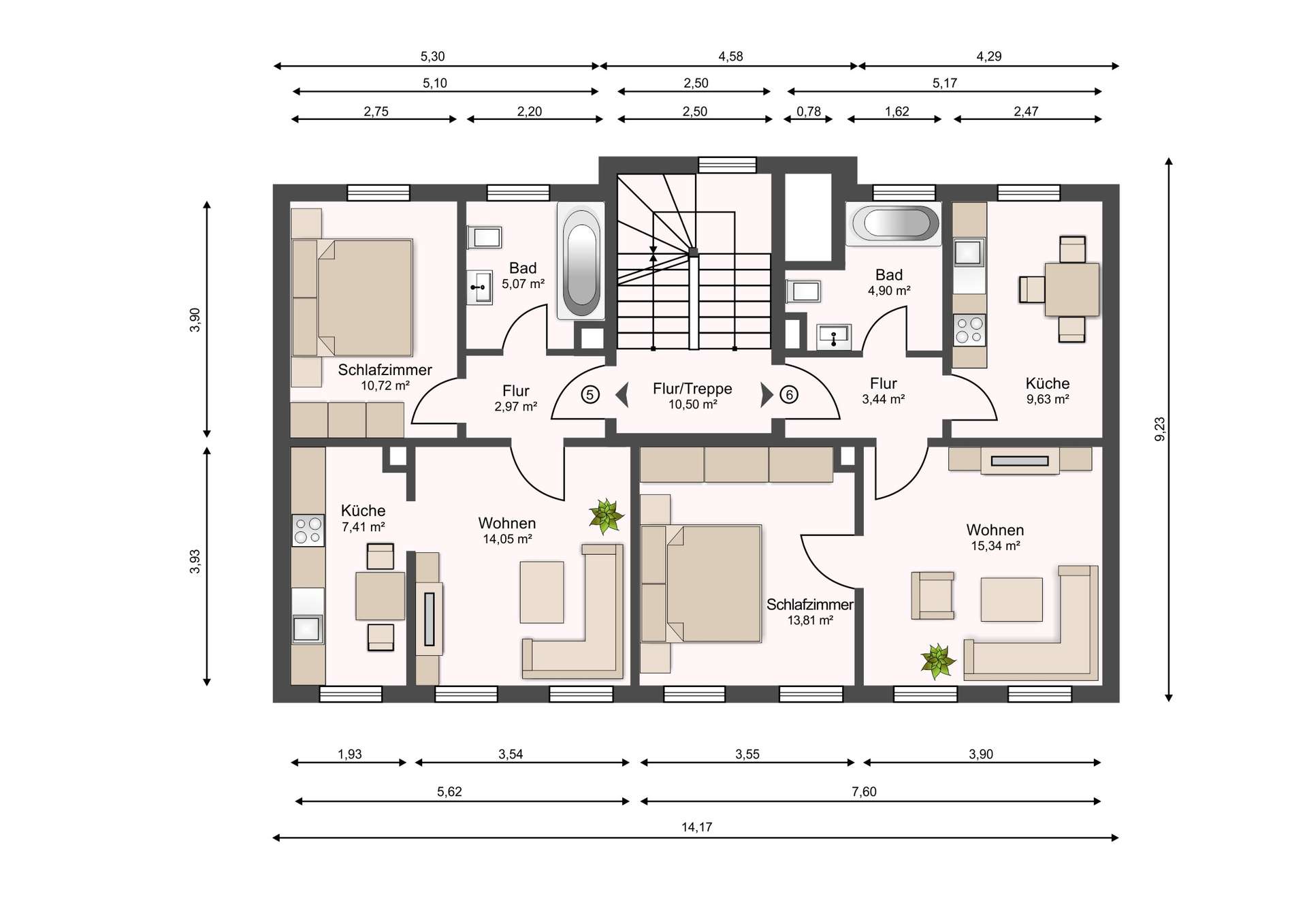 Grundriss 2. OG