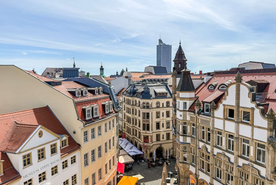 Blick vom Wohnbereich