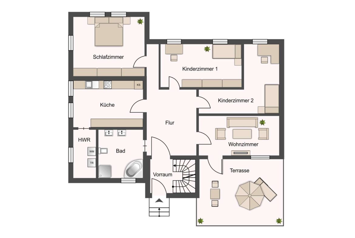 Grundriss EG