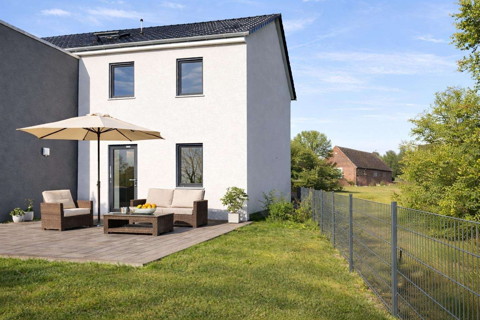 Terrasse gestaged