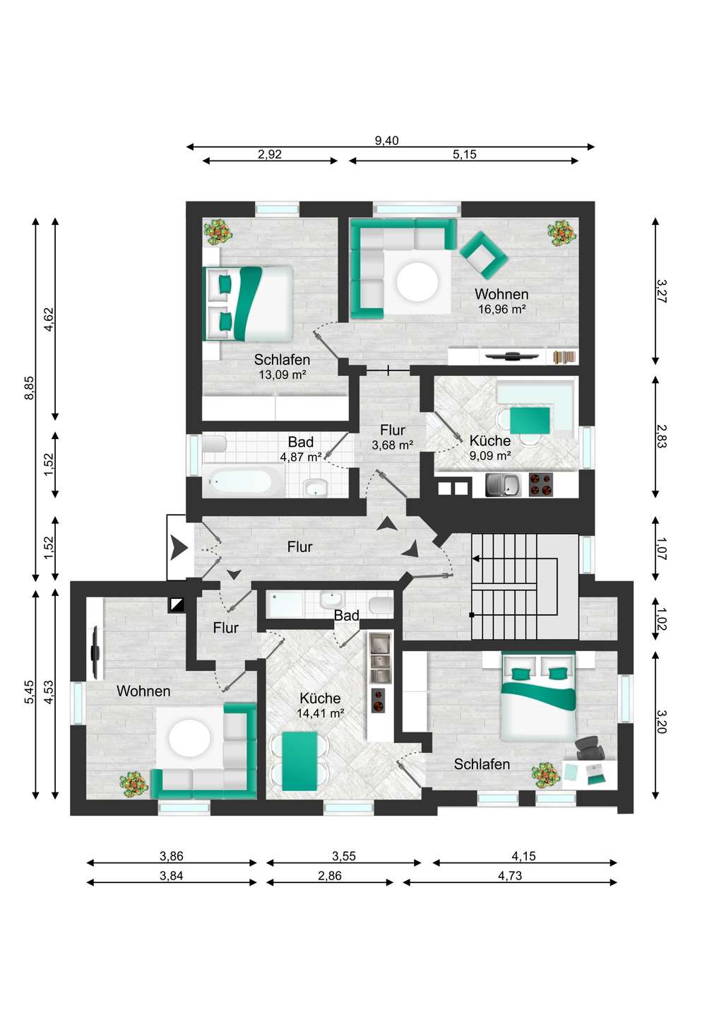 Grundriss EG