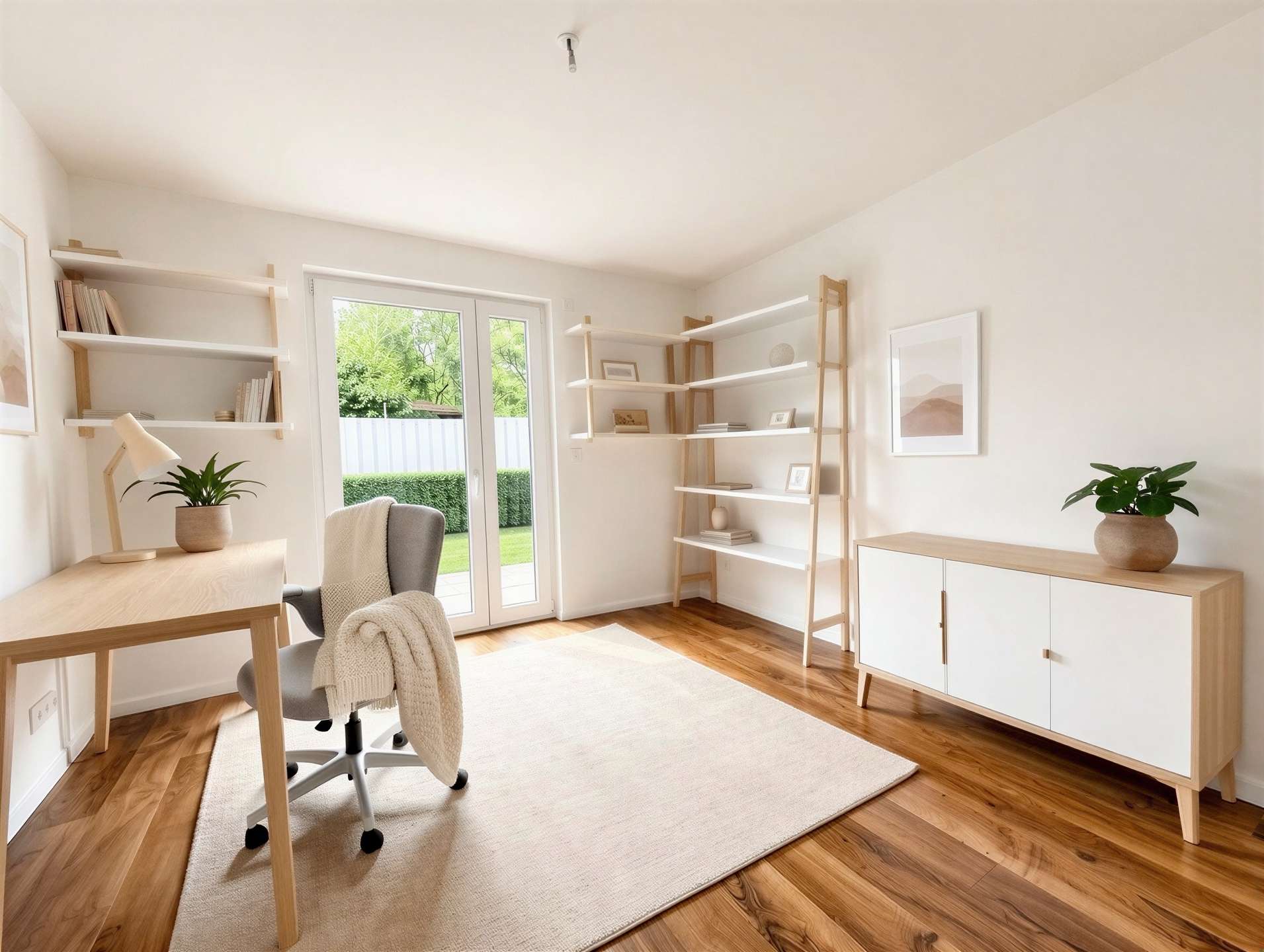 Schlafzimmer/Homeoffice - KI