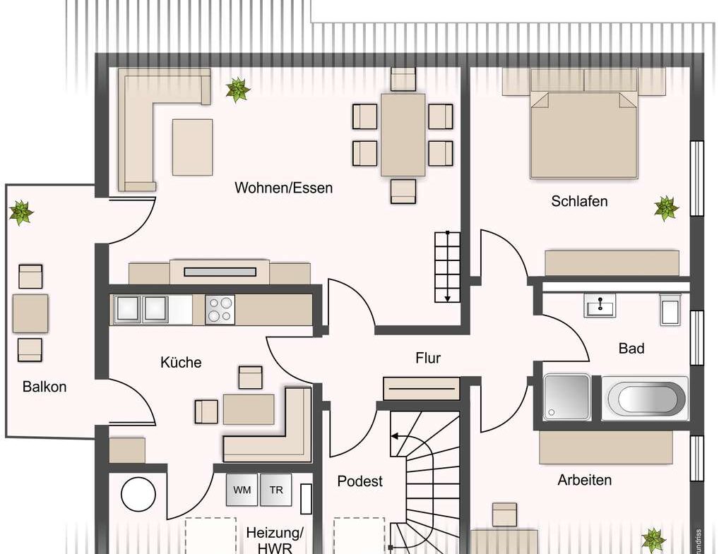 Grundriss DG