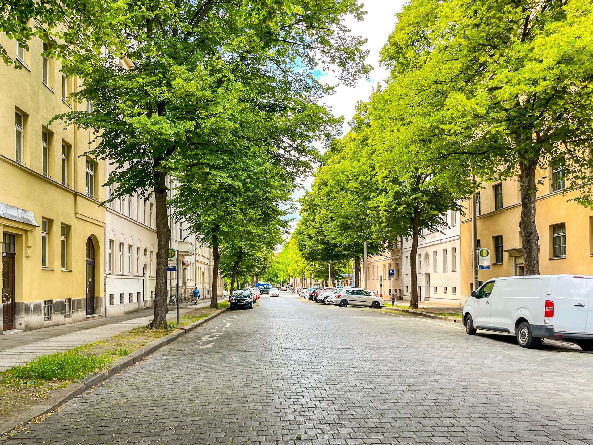 Blick zur Straße