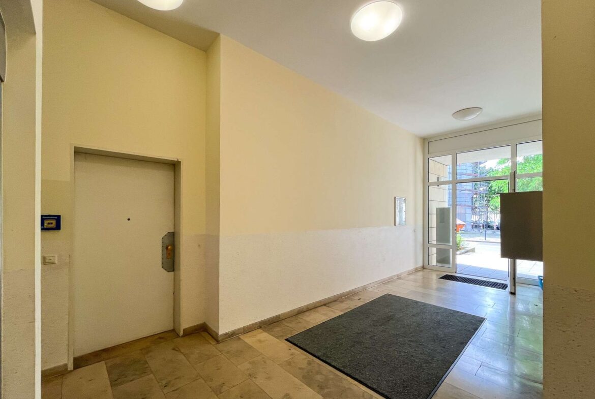 Blick zum Lift