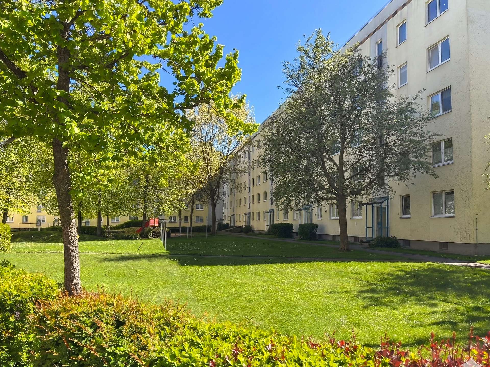 idyllischer Innenhof