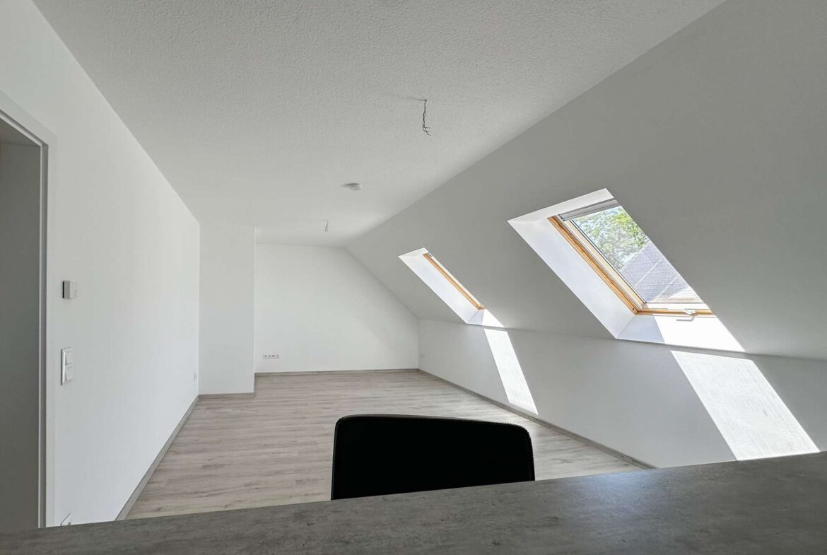 Blick in das Wohnzimmer