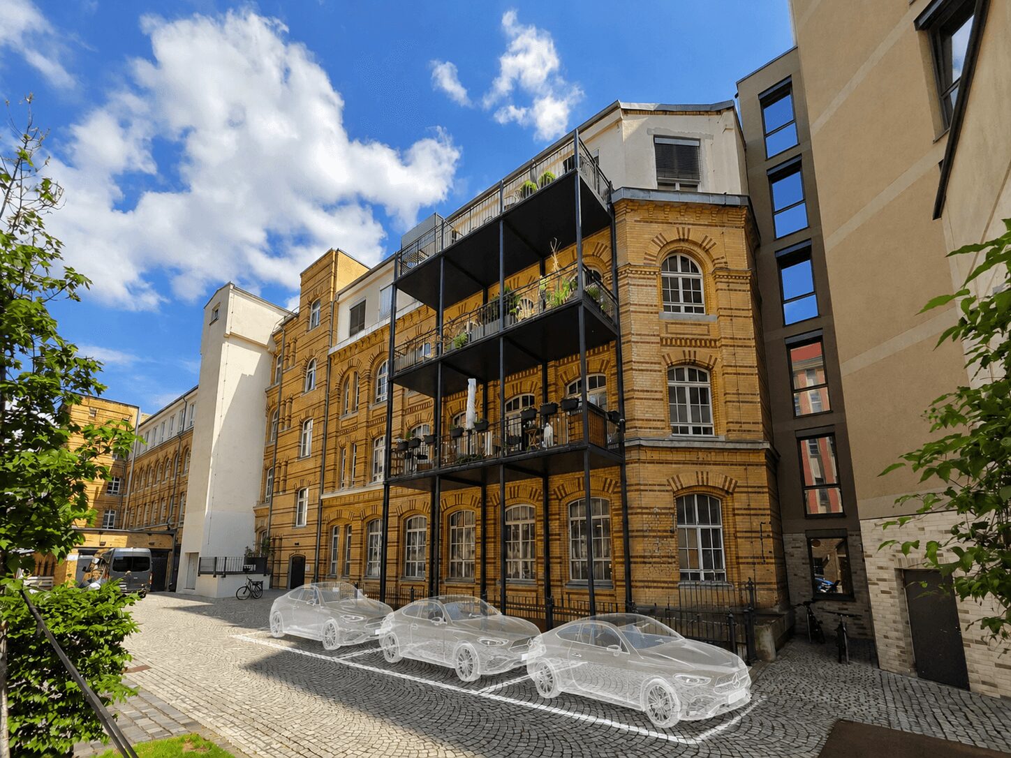 3 Stellplätze