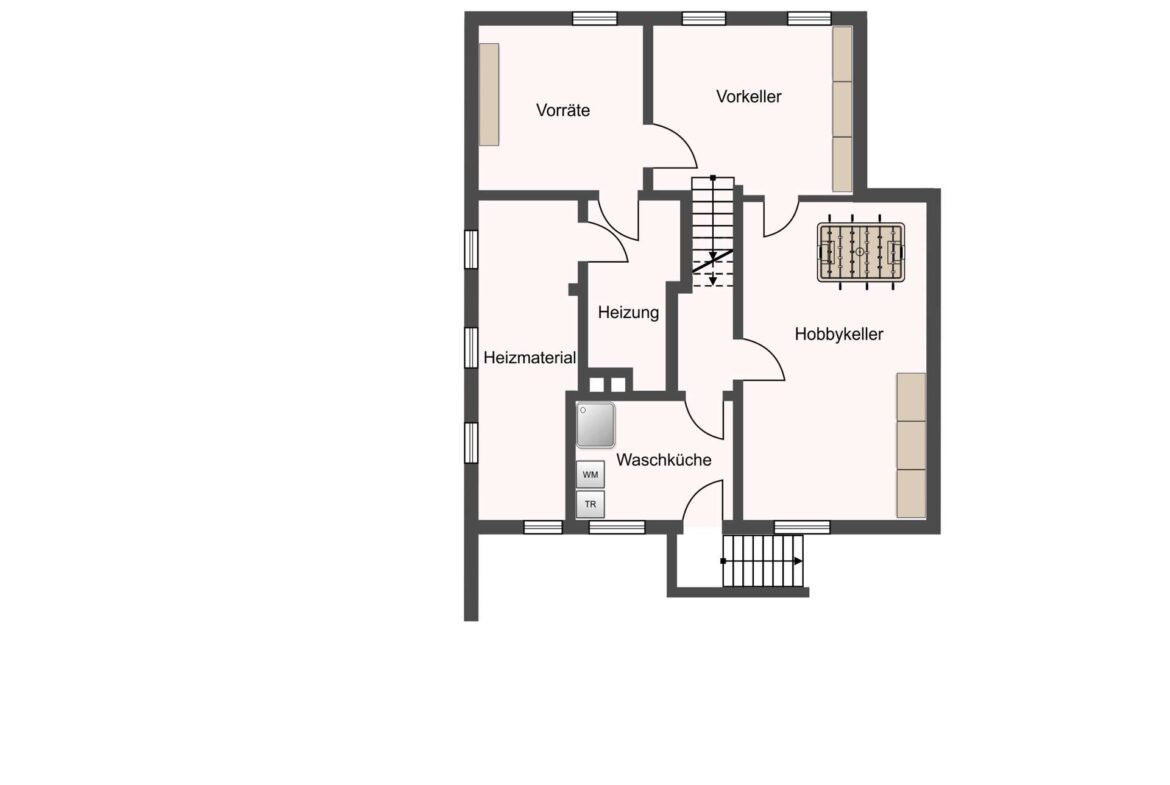 Grundriss Kellergeschoss
