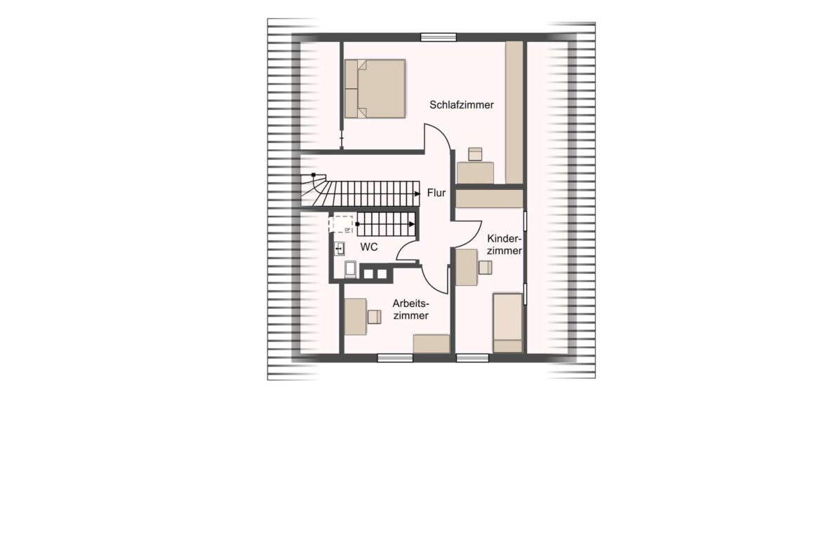 Grundriss Obergeschoss
