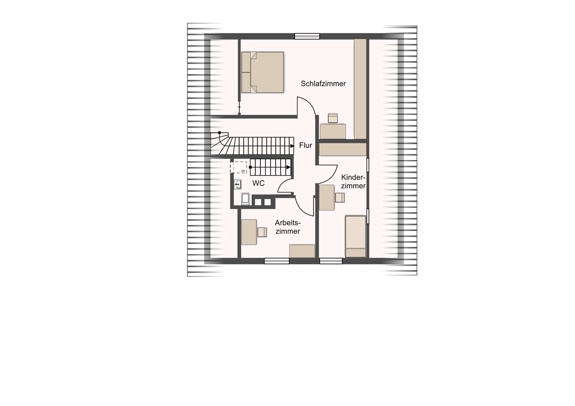 Grundriss Obergeschoss