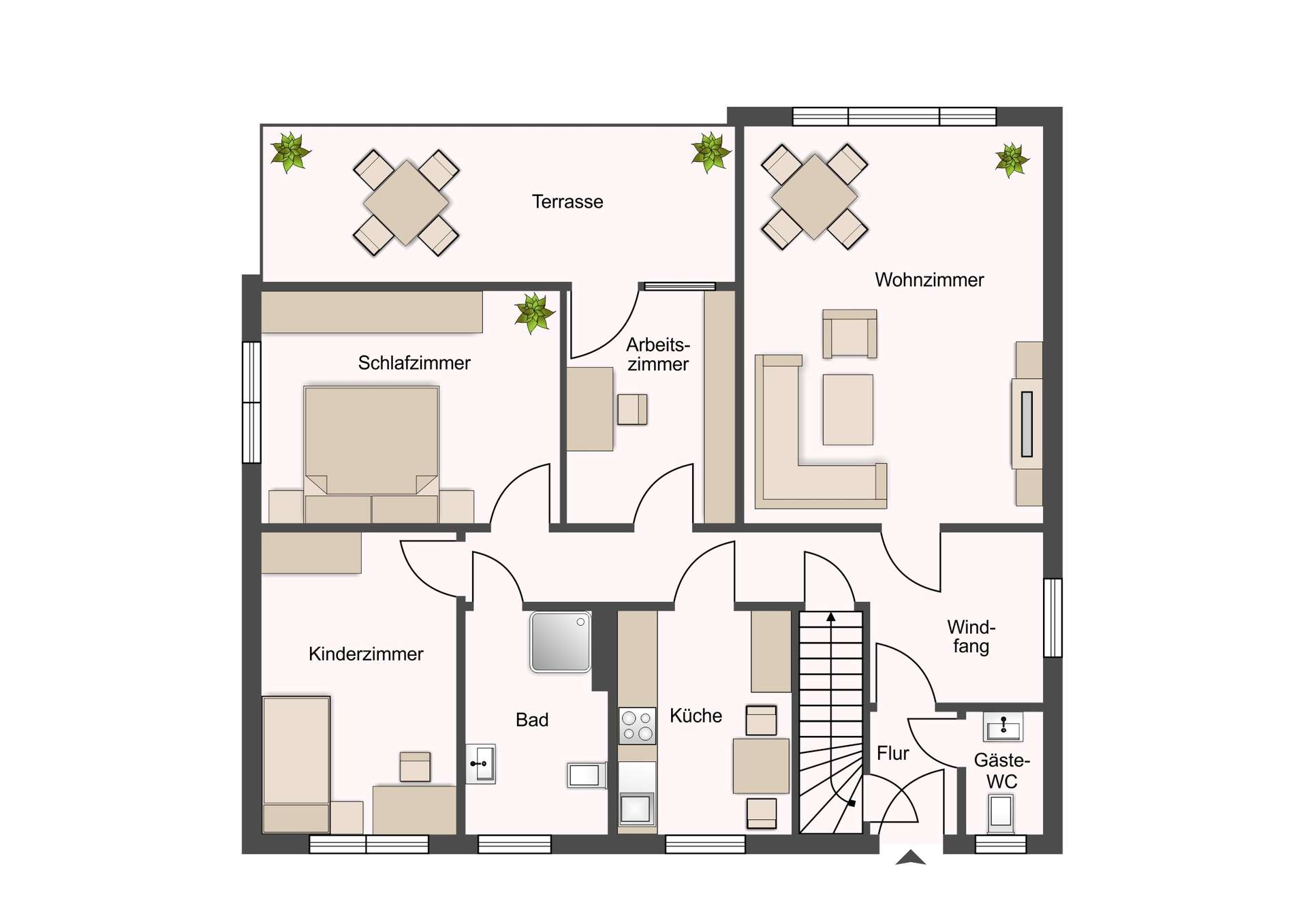 Grundriss Erdgeschoss