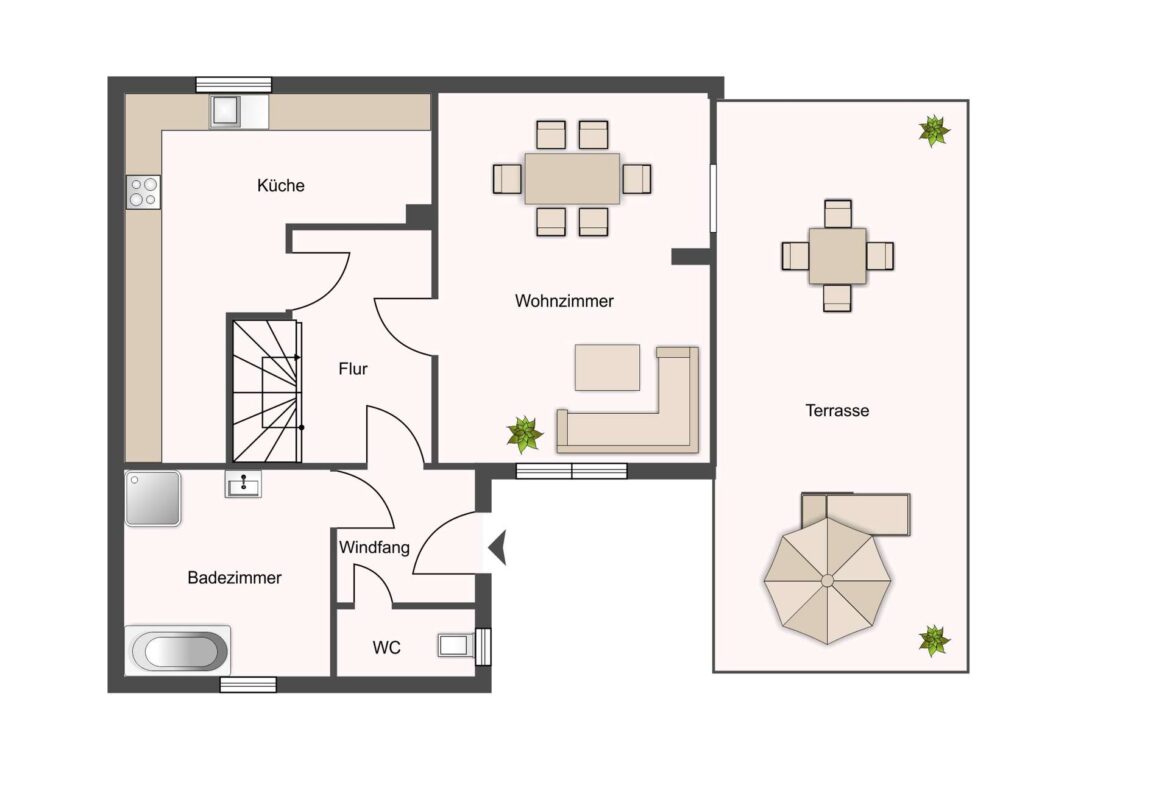 Grundriss EG