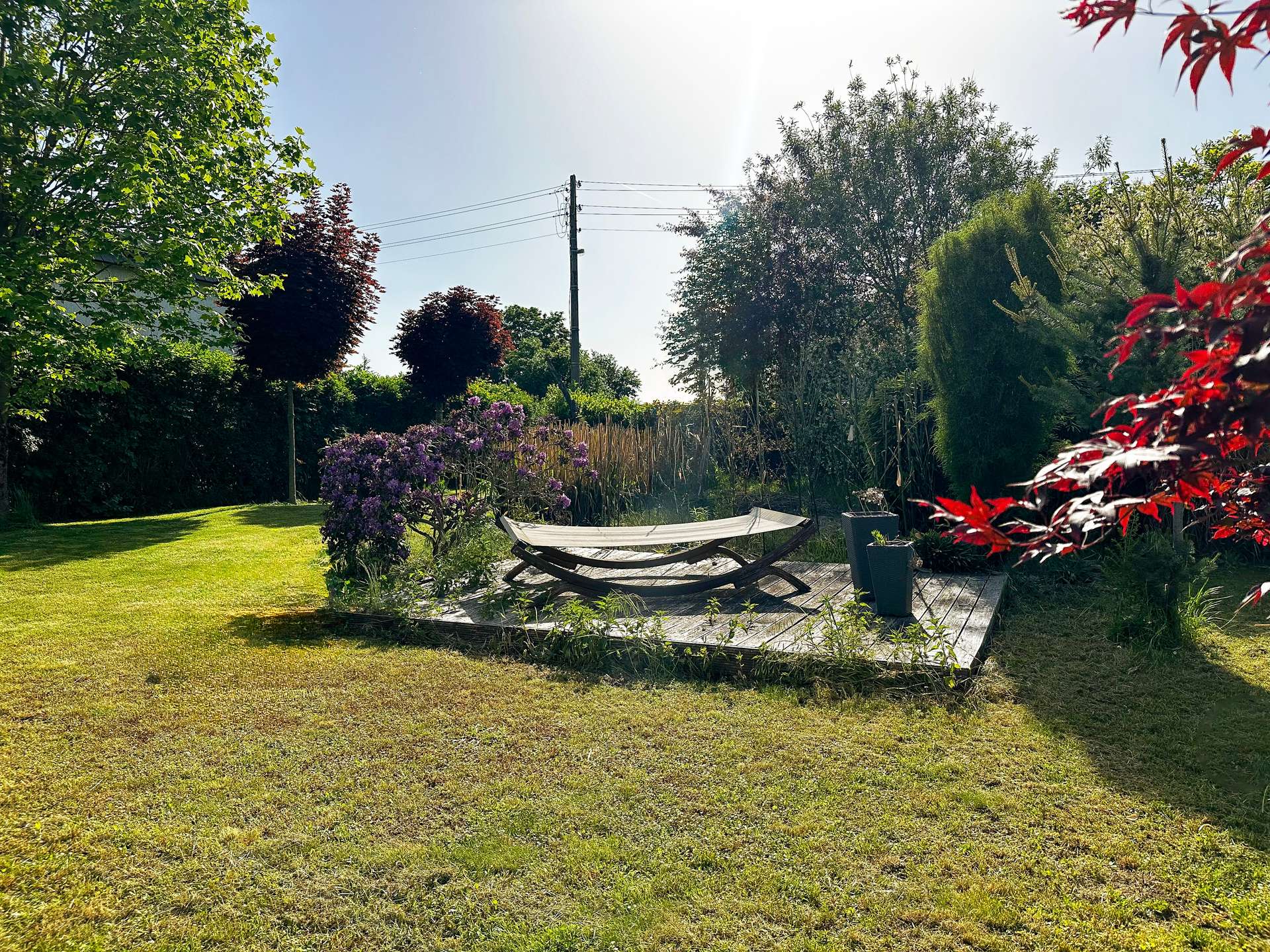 Gepflegter Garten