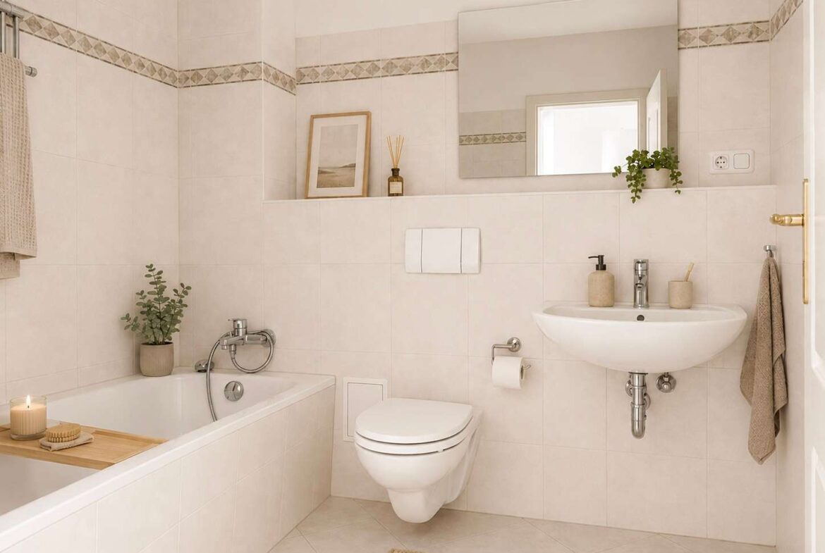 Badezimmer (gestaged)