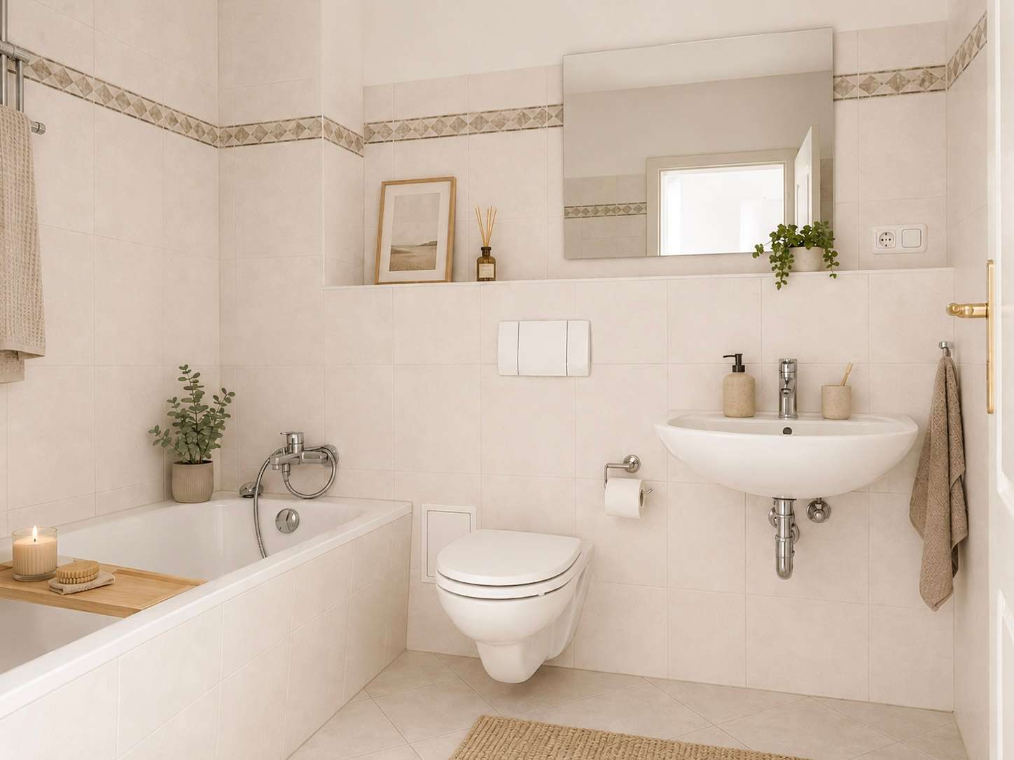 Badezimmer (gestaged) 