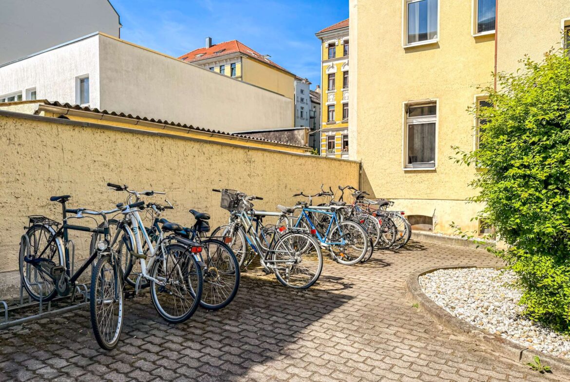 Fahrrad Stellplätze