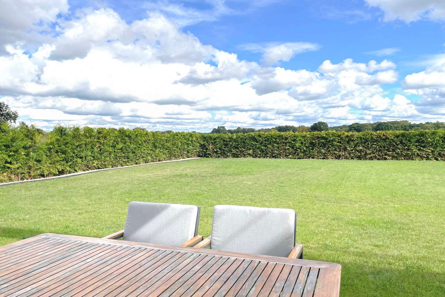 Blick von der Terrasse