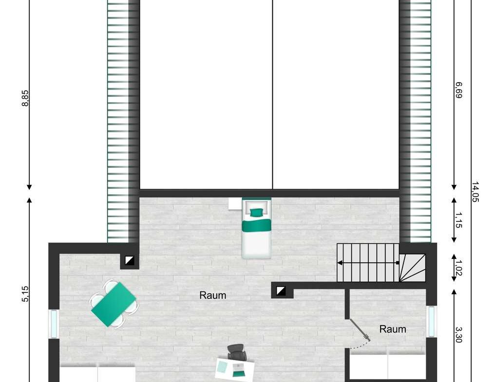 Grundriss DG