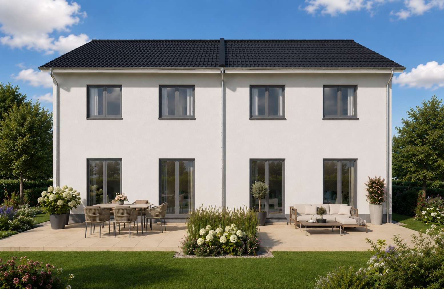 Fassade Gartenseite