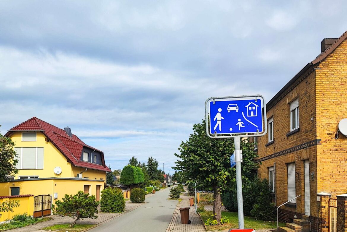 ruhige Anliegerstraße
