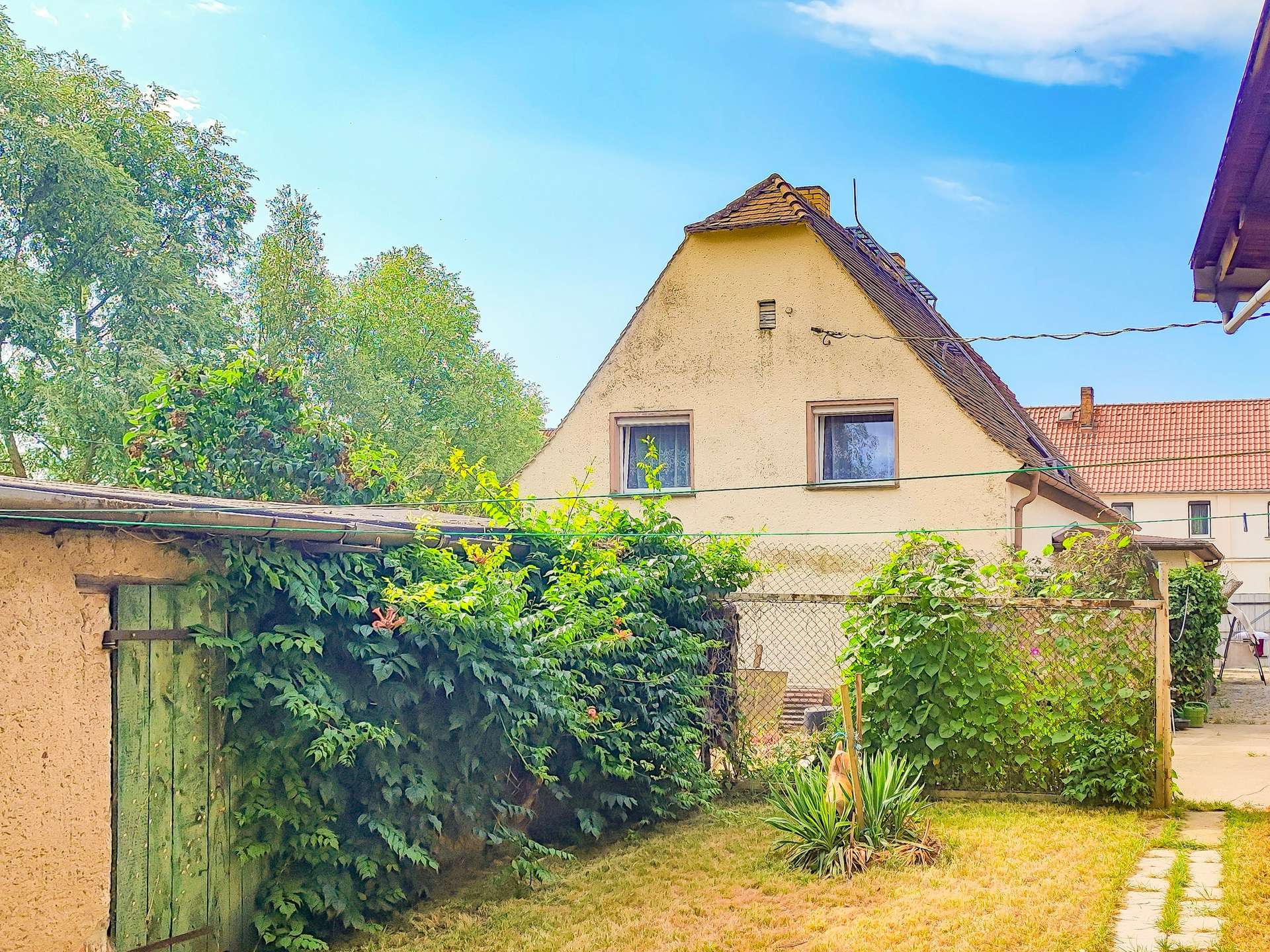 Blick vom Garten
