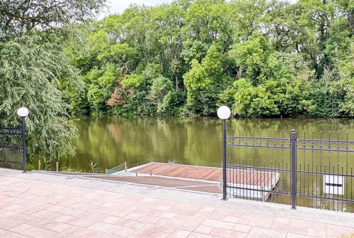 Blick zur Rabeninsel / Naturschutzgebiet