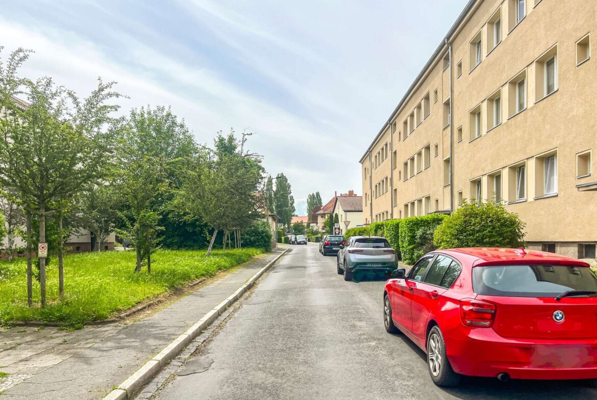 Blick zur Straße