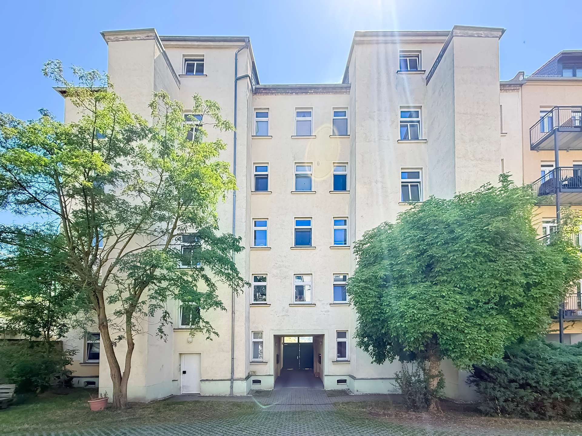 Außenansicht Innenhof