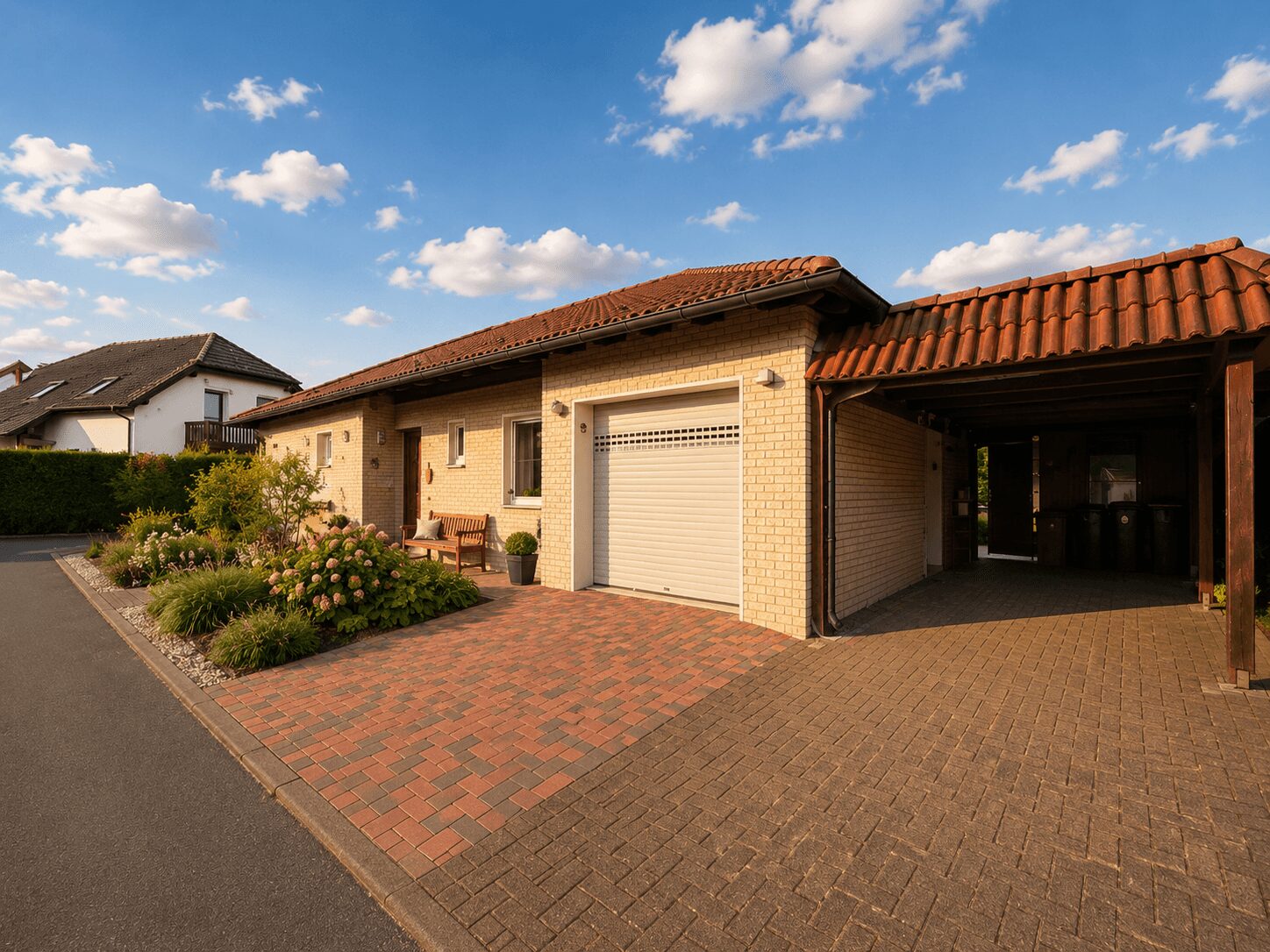 Garage und Carport