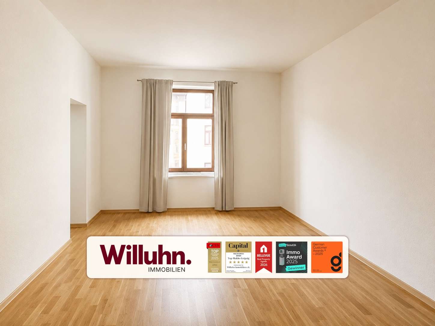 Wohn-, Schlafbereich (digital geräumt)