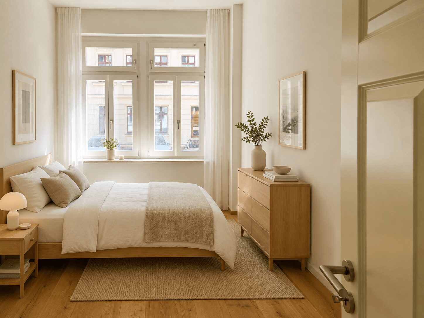 Schlafzimmer - Möblierungsbeispiel
