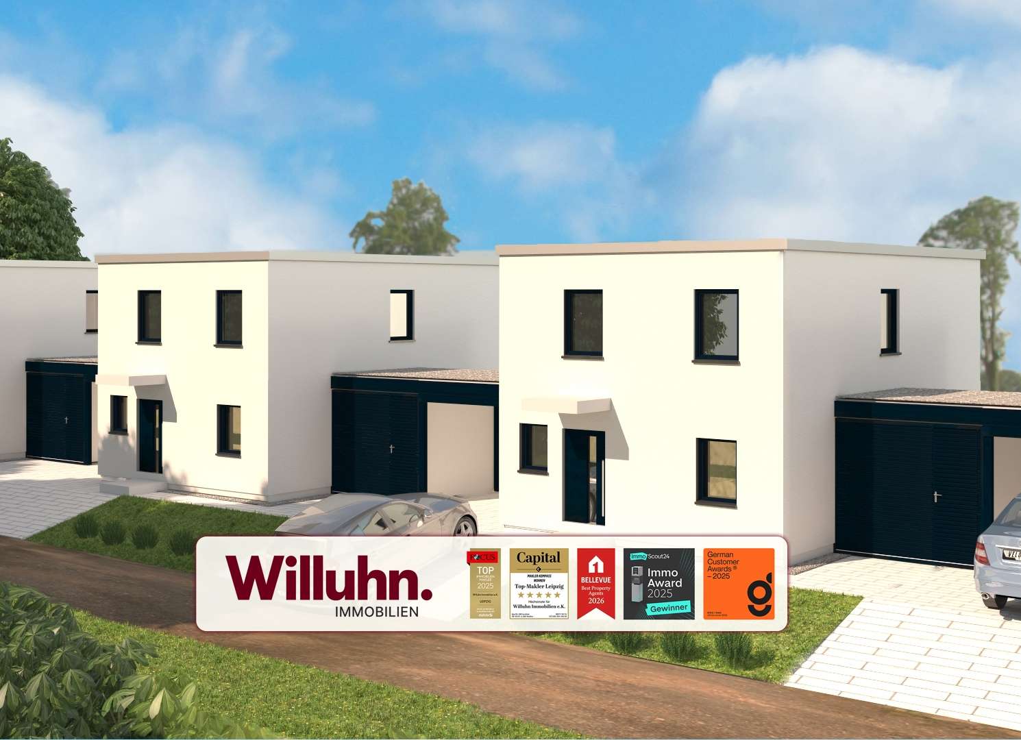 Grundstück für ein Reihenhaus