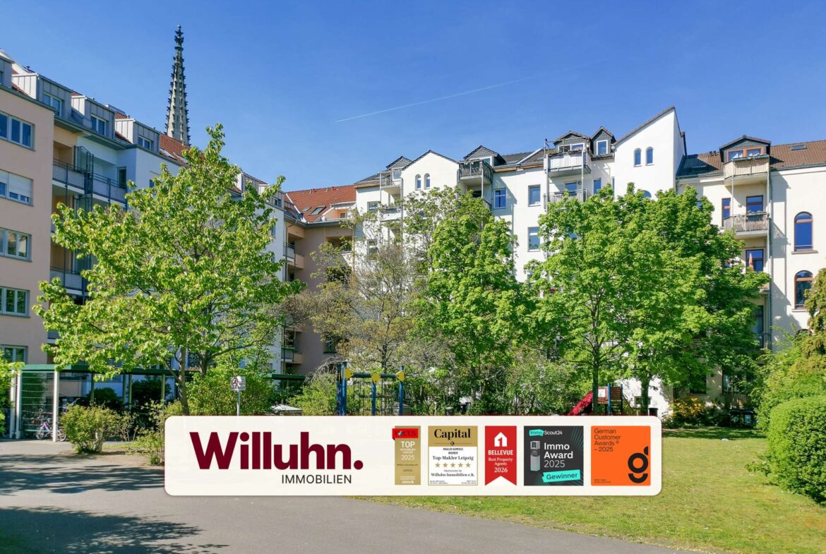 Begrünter Innenhof