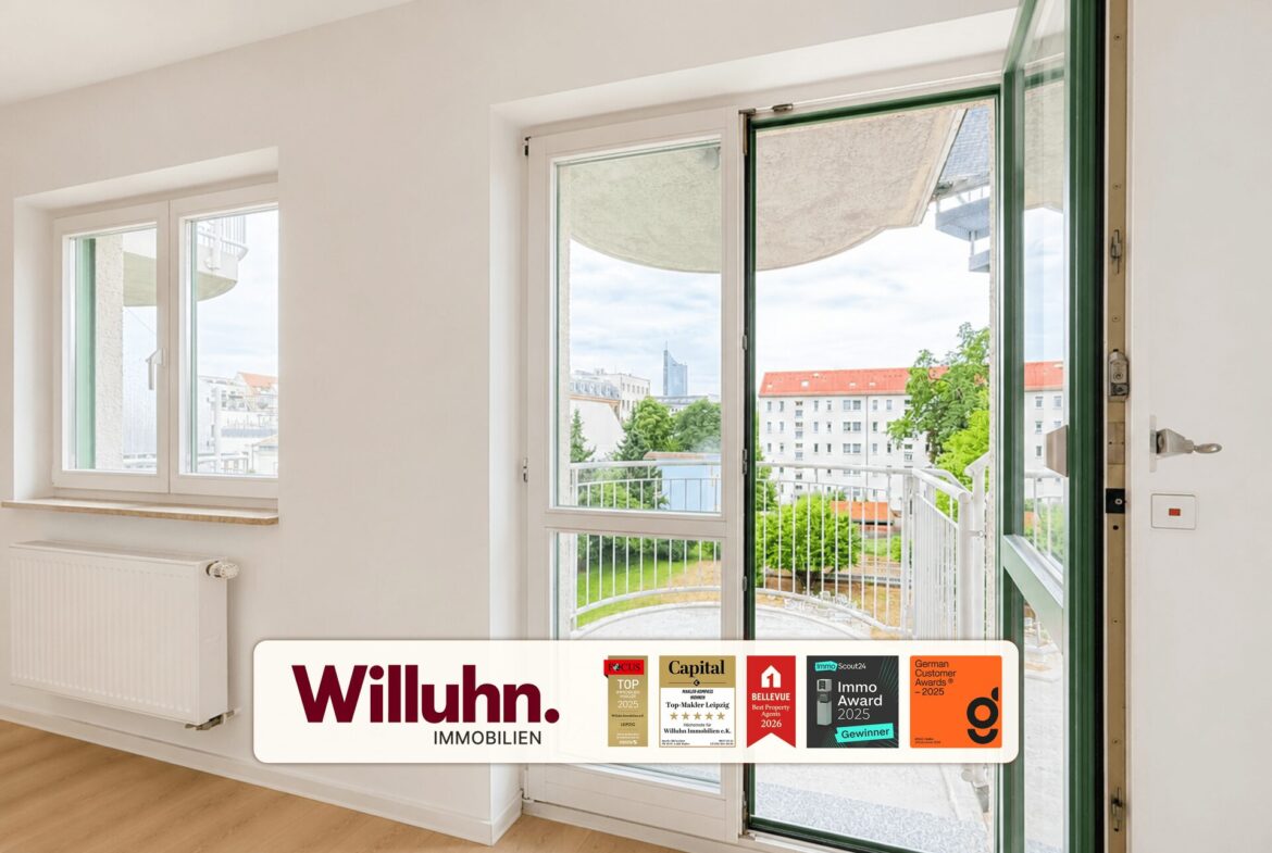 Balkon mit Aussicht