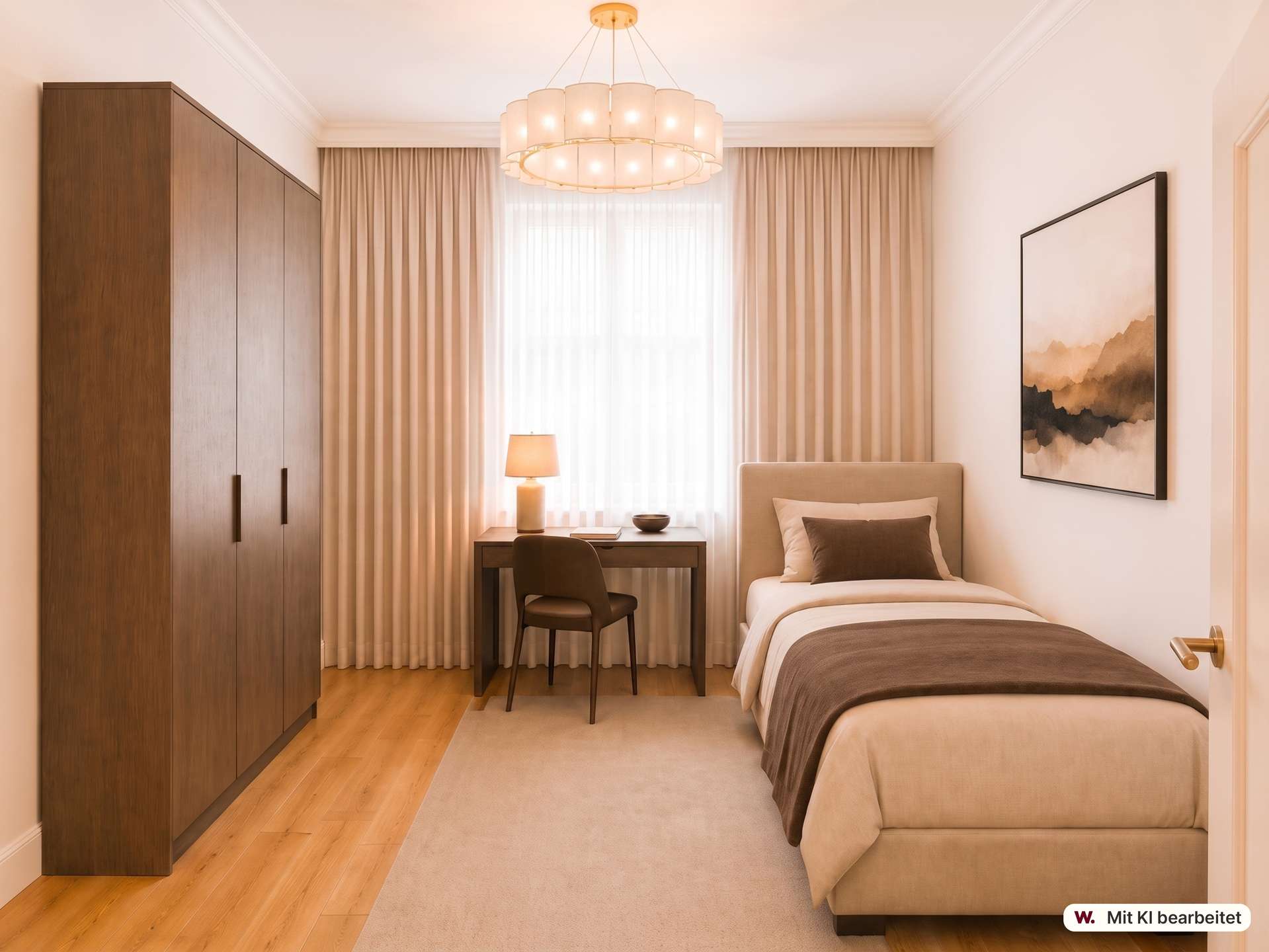Gästezimmer möbliert
