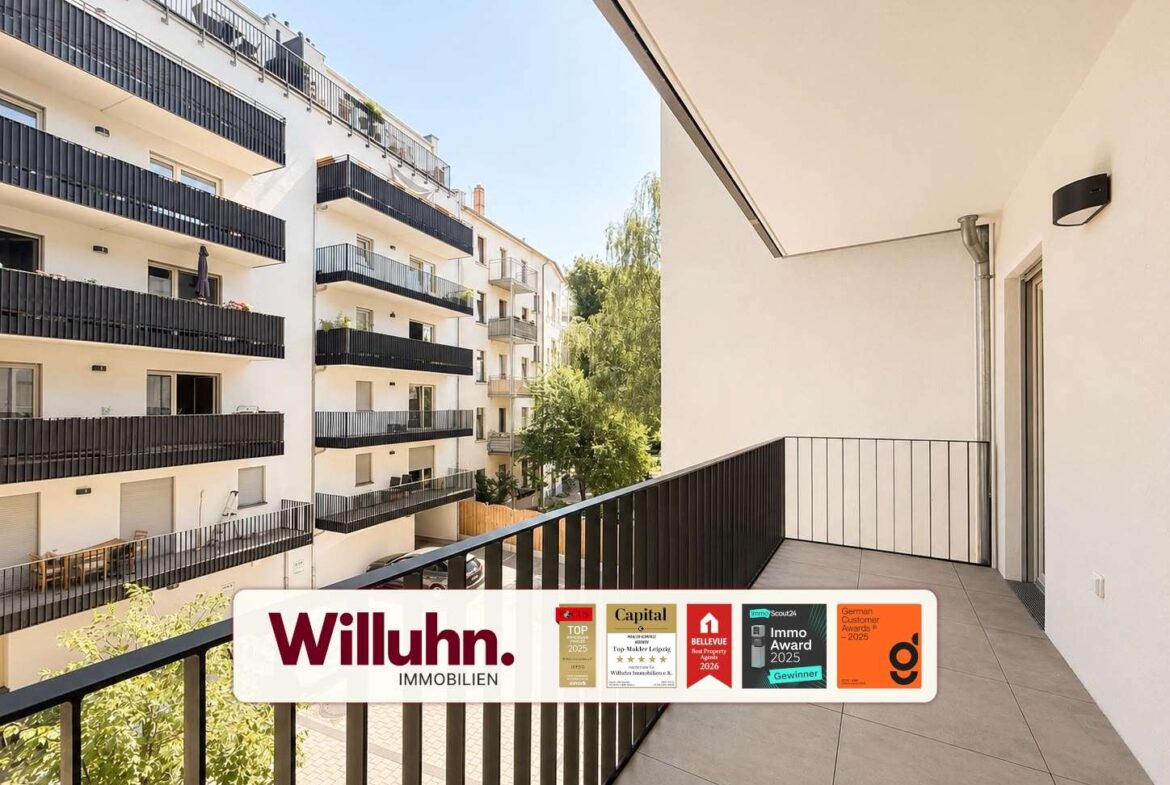 Weitsicht aus dem Balkon
