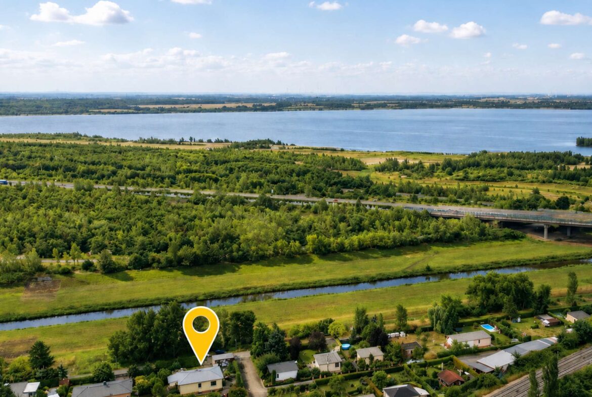 Zwenkauer See in der Nähe