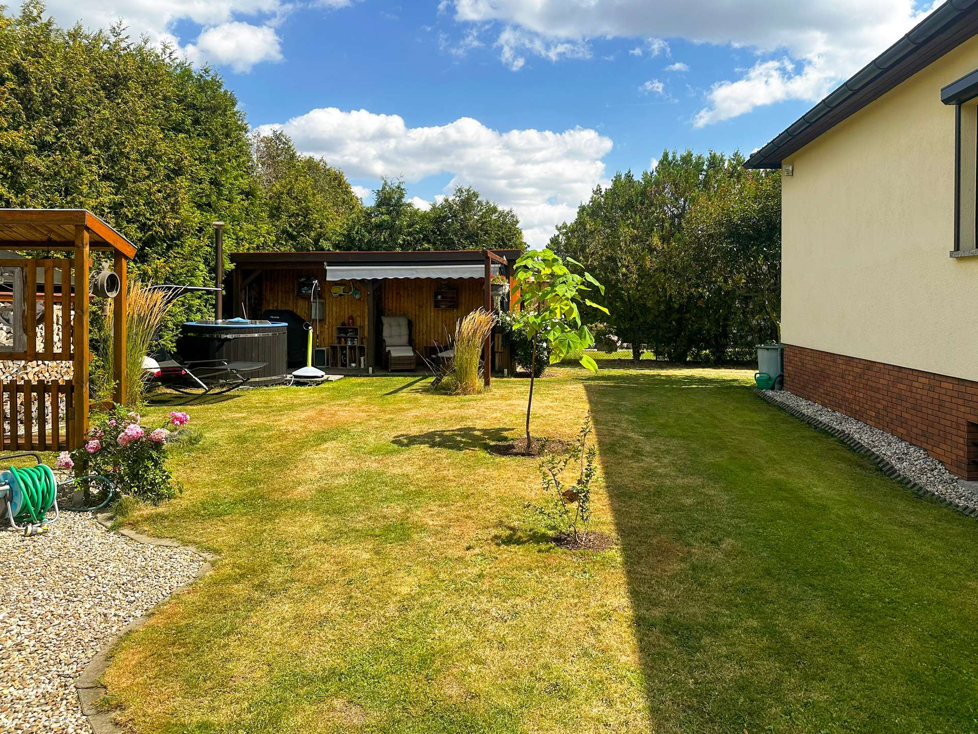 Gepflegter Garten