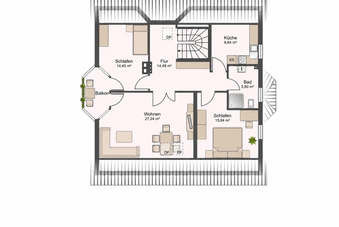Grundriss DG