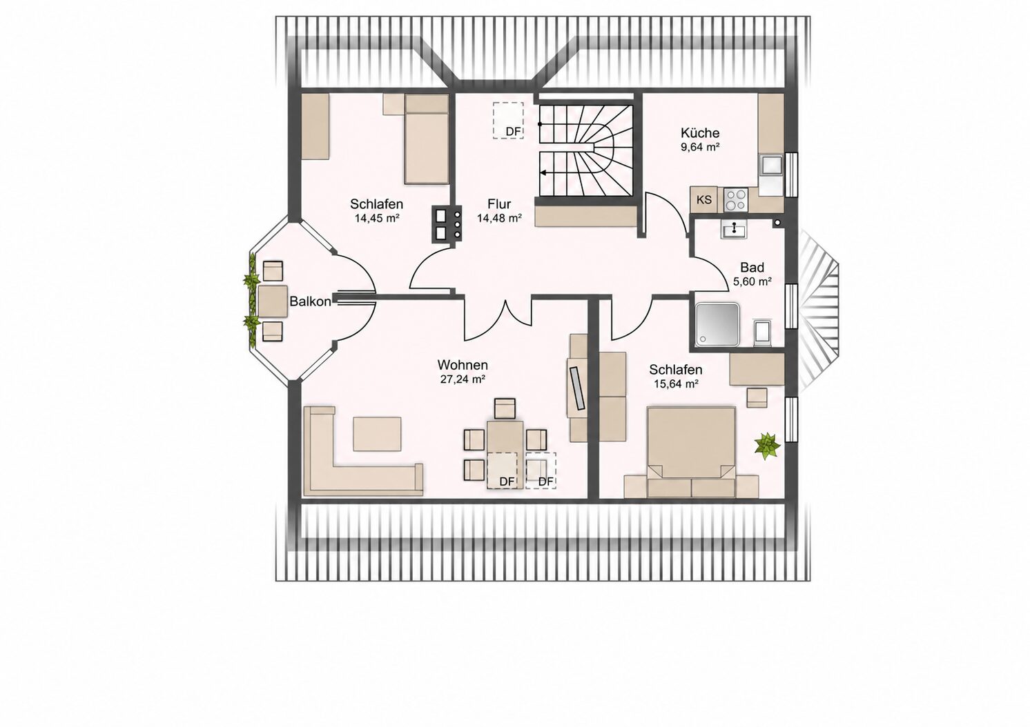 Grundriss DG