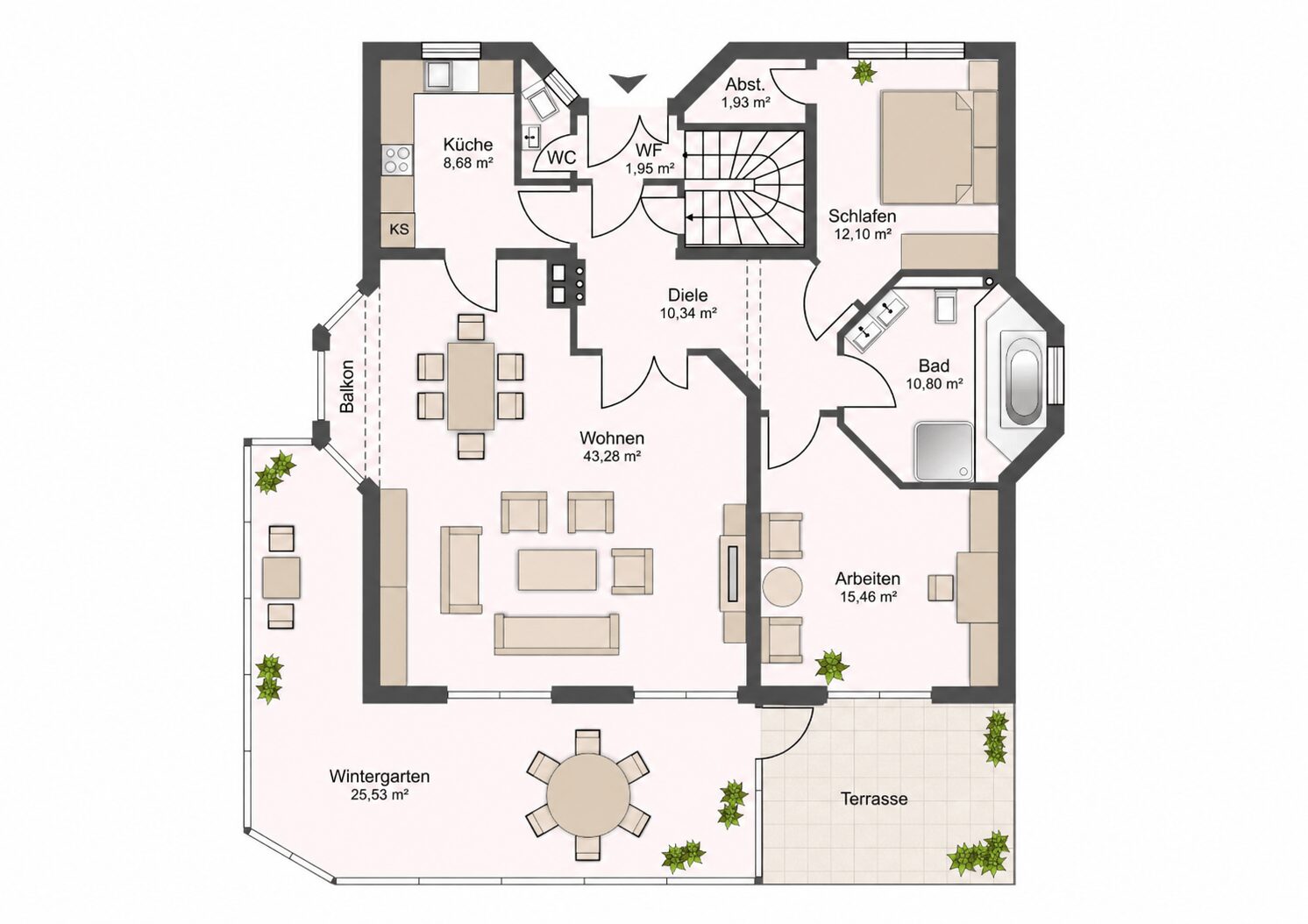 Grundriss EG