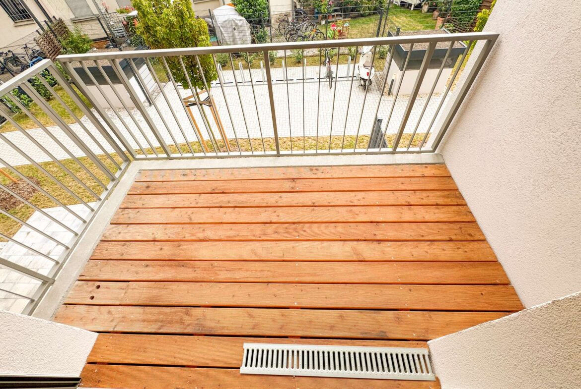 Balkon am Schlafzimmer