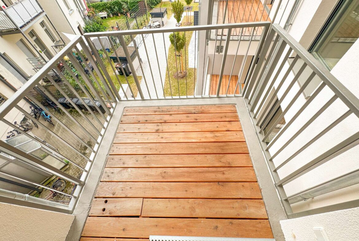 Balkon am Wohnbereich