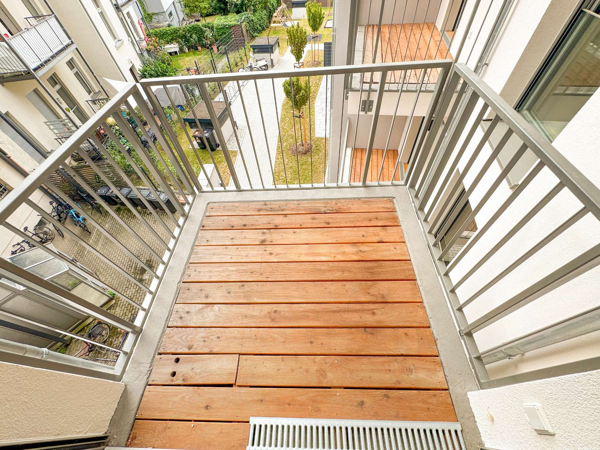 Balkon am Wohnbereich