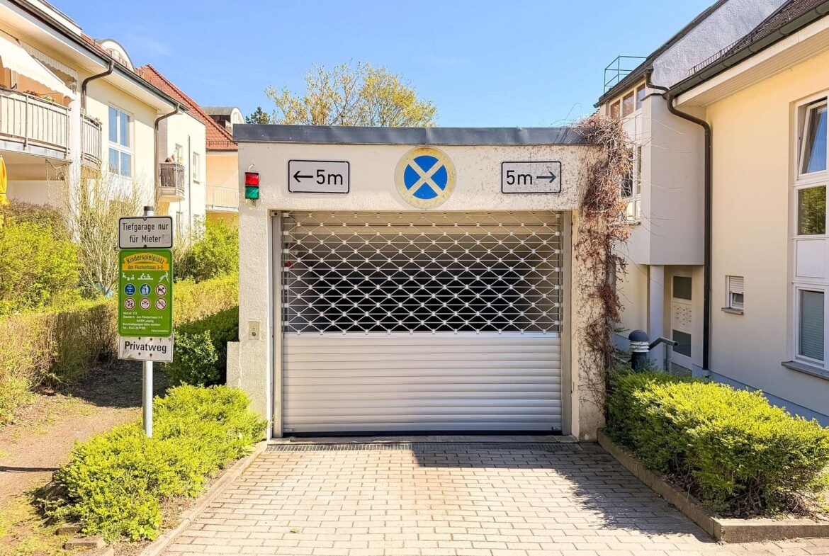 Zufahrt Tiefgarage