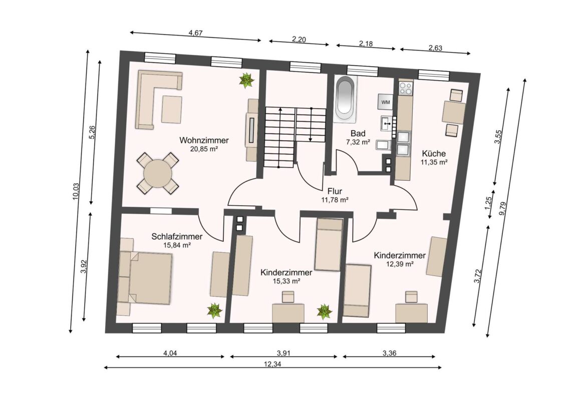 Grundriss OG