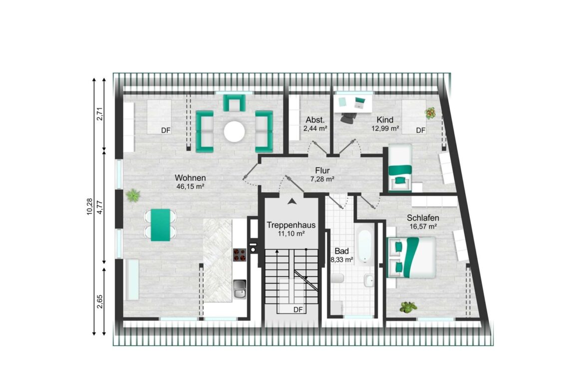 Grundriss DG