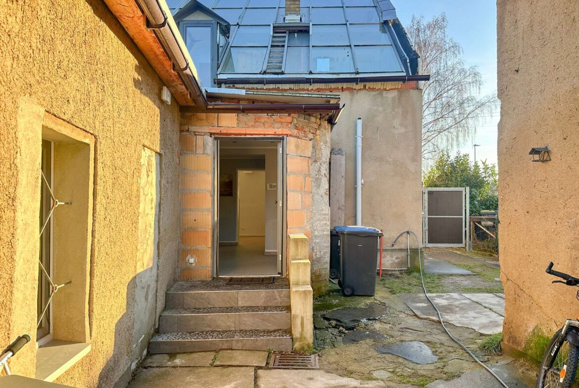 Eingangsbereich in das Haus