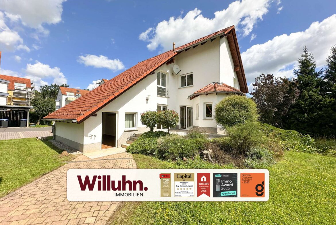 Architektenhaus mit großem Garten